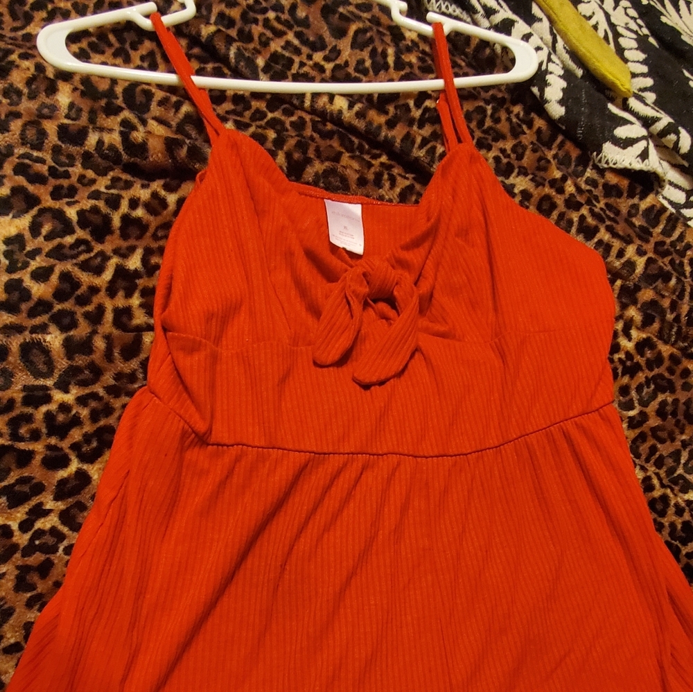 Red romper